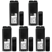 Teseko 5 Pack NTN8923/AR NTN8294/A/AR/B/BR Two-Way Radio Battery 2100mAh...