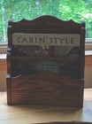 OAK MAGAZINE RACK — photo 3