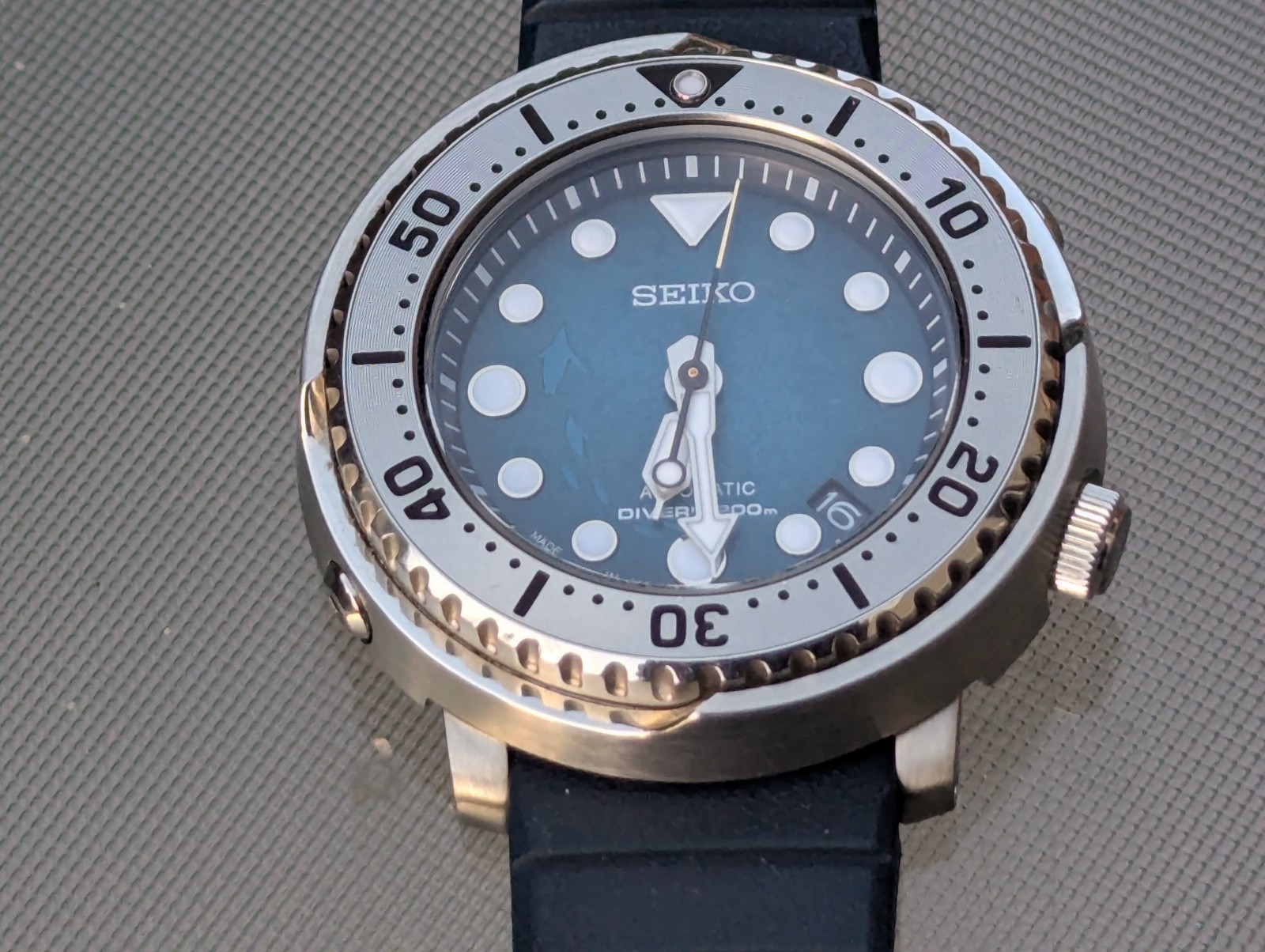 Seiko Prospex Automatic Diver Wristwatch "Tuna" Save the Ocean Antarctica SRPH77
