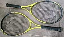 Matching Pair HEAD Tour Pro Nano Titanium Tennis Rackets His Hers 4 1/4 4 3/8