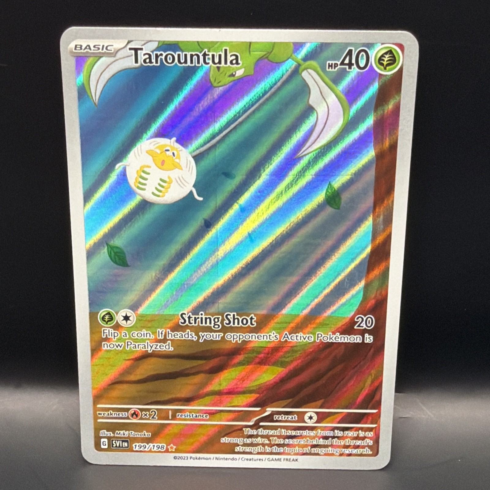 Tarountula 199/198 SV01: Scarlet & Violet Base Set Holo