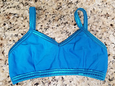Girls Details Dancewear Dance Bra Top Blue Size child XL
