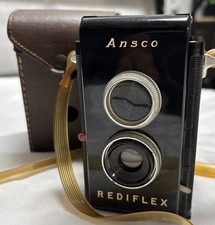 ANSCO Automatic REDIFLEX W/ Original Strap Leather Case