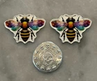 [Lot of 3] 5 Gram Bars & Round - Trader Bea & Hand Poured - 99.9% Silver