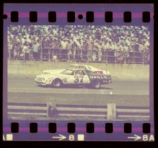 Bruce Jacobi 37 Chevy - 1975 Nascar Daytona Speedweek - Vintage Race Negative