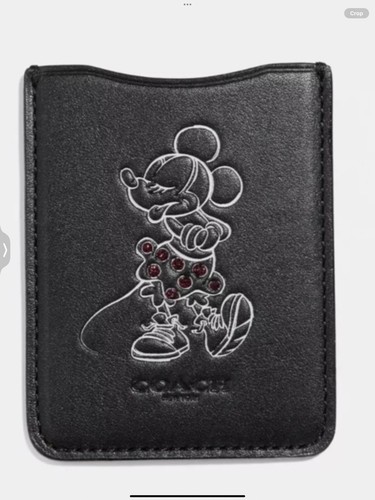 Coach Minnie Mouse Phone Pocket Sticker Wallet - Nwt - 第 3/3 張圖片