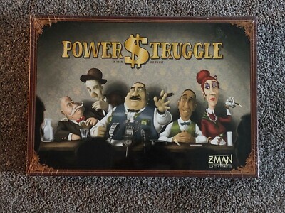 Power Struggle Board Game Z Man Z-Man Games Asmodee New Factory Sealed OOP
