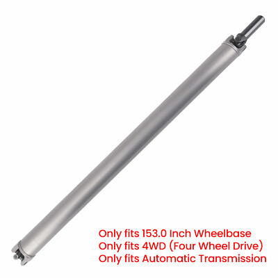 Drive Shaft for GMC Silverado 2500HD Crew Cab Pickup 4WD Auto
