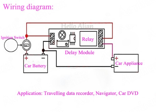 DC 5V 12V Adjutable Delay Timer Time Relay Switch Turn On/Off Module 0-25 Second - Picture 6 of 13