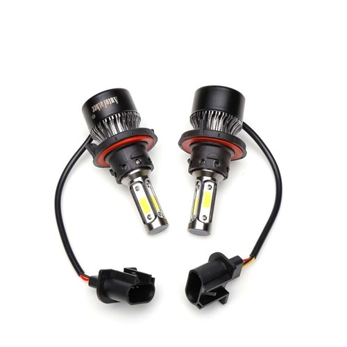 H13 9008 2500W 375000LM COB LED Headlight bulb Kit Lamp Bulbs Hi/Lo white 6000K - Picture 10 of 12