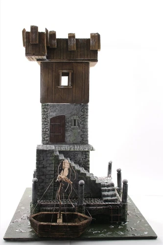 Harbour Tower Storm Lake, 1715, to 7cm Collectible Figures, GMK, History Tale, DIO World