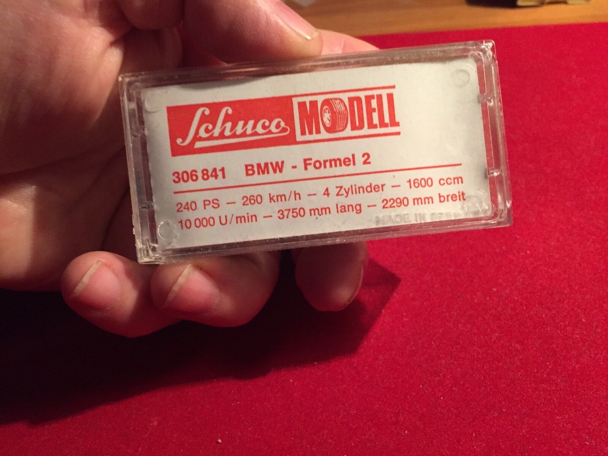 Schuco BMW Formule 2 – N°306841 – Échelle 1:66 – Miniature Neuve