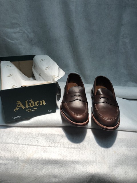 alden loafers sale