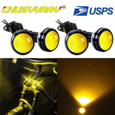 4pc Eagle Eye Lamps Led Drl Fog Daytime Running Car Light Tail Backup 12v Amber 4pc Eagle Eye Lamps Led Drl Fog Daytime Running Car Light Tail Backup 12v Amber