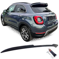 Spoiler Alettone  per Fiat 500X dal 2014 per Tetto posteriore nero lucido Sport
