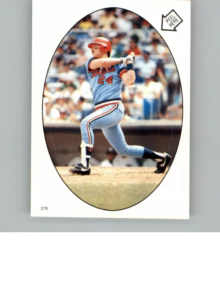 Tom Brunansky trading card