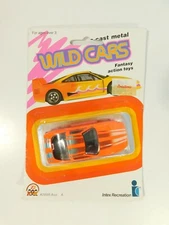 Vintage Zee Toys 80s Chevy Corvette Wild Cars Die-Cast Metal 1/64 Scale #1