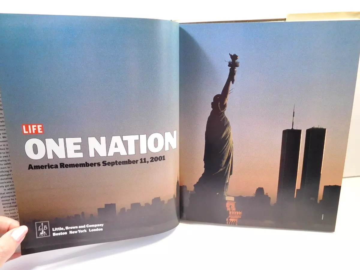 LIFE Book ONE NATION America Remembers 9/11 September 11, 2001 Hardcover |  eBay