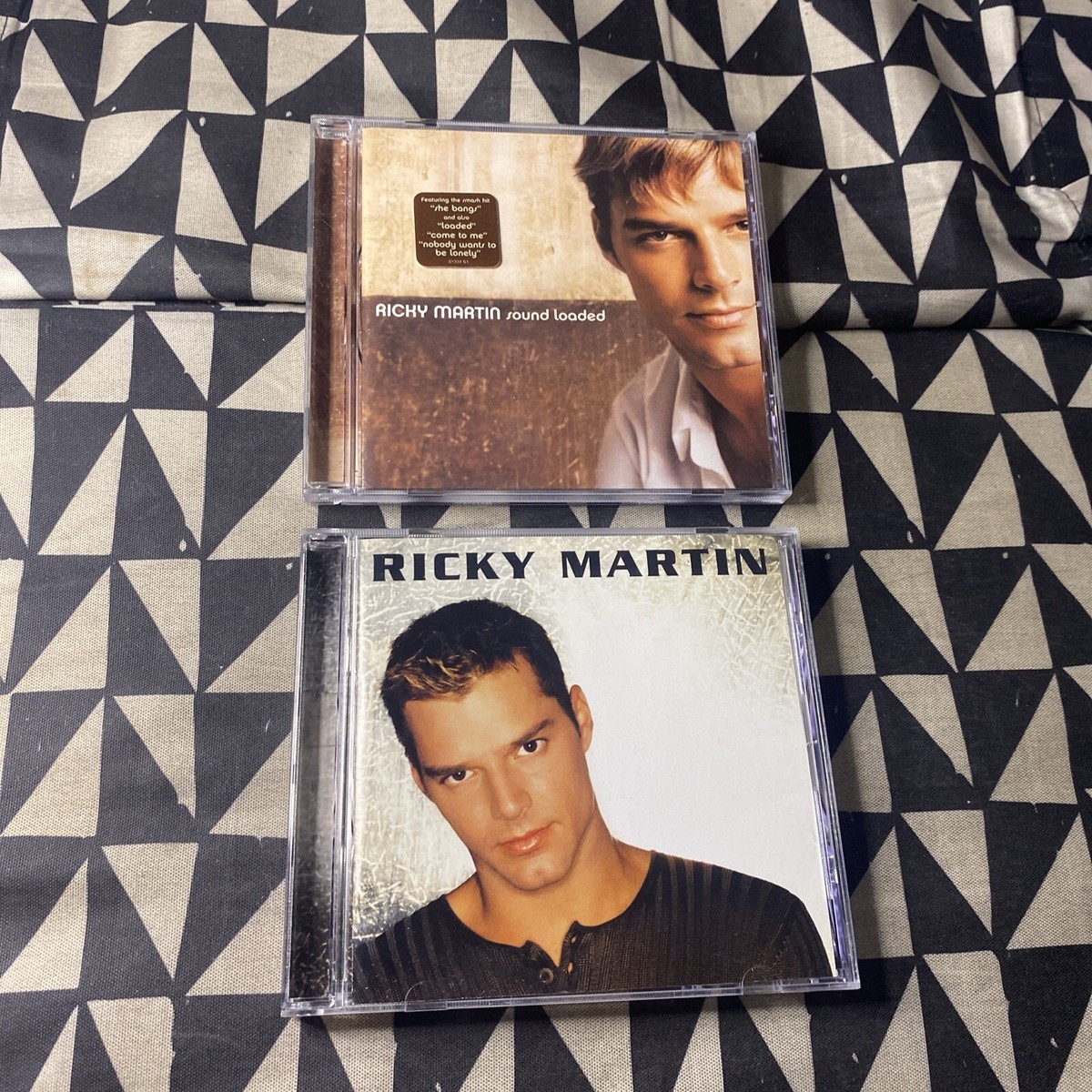 Ricky Martin Self Titled CD And Sound Loaded Lot Of 2