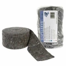 TOPSLEEVE FELT PIPE INSULATION LAGGING 28MM STITCHED 3 X  7.3M ROLLS