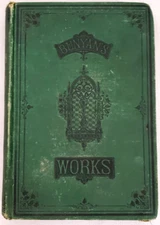 ca 1870 John Bunyan PILGRIM'S PROGRESS w ENGRAVINGS, Christianity,Bible,Faith