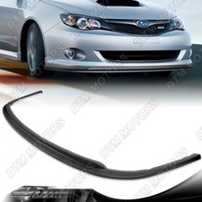 For 08-10 Subaru Impreza Premium Cs-style Matt Black Front Bumper Lip Spoiler For 08-10 Subaru Impreza Premium Cs-style Matt Black Front Bumper Lip Spoiler