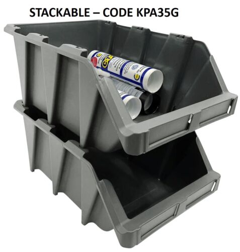 FACTORY CLEARANCE plastic parts storage bins boxes garage workshop craft hobby - Picture 33 of 46