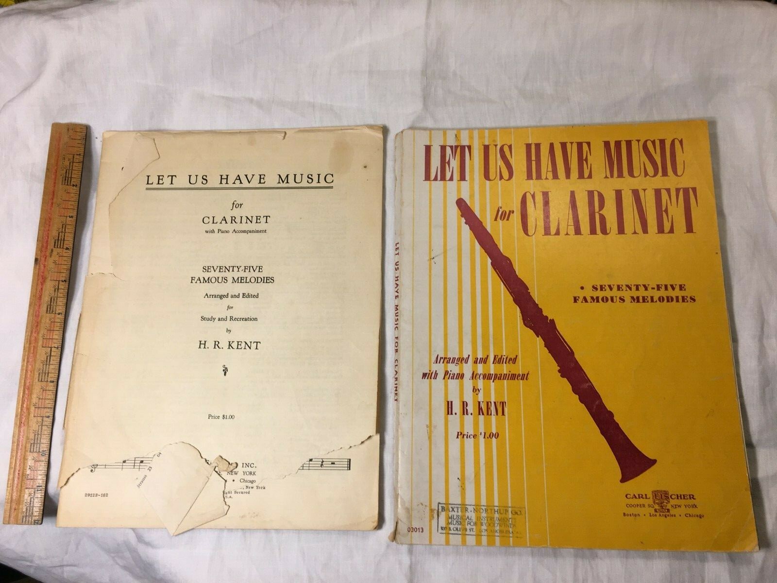 Let us Have Music for Clarinet 75 Famous Melodies H R Kent Sheet Music 1941  | eBay