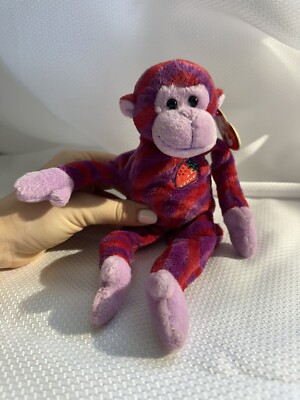 2009 Ty TWIRLY the Twizzlers Candy Monkey (Walgreen's Exclusive) 9.5  NEW