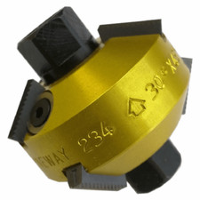 Neway Cu 234 Valve Seat Cutter 1-12 38m 30 X 45 - 3 Blades