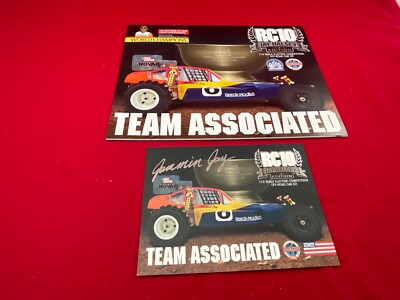 TEAM ASSOCIATED RC10 JAMMIN JAY HALSEY OWNERS MANUAL COLLECTOR CARD INSTRUCTIONS