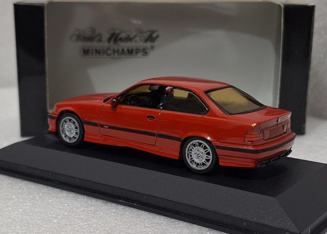 ミニカー MINICHAMPS BMW M3 Coupe 19921/43 BMW M3 Coupe E36 1992 Red 1:43 Minichamps 1st Edition