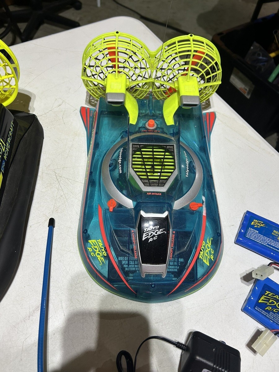 Vintage Taiyo Edge Evo21 Hovercraft RC w/remote WORKS