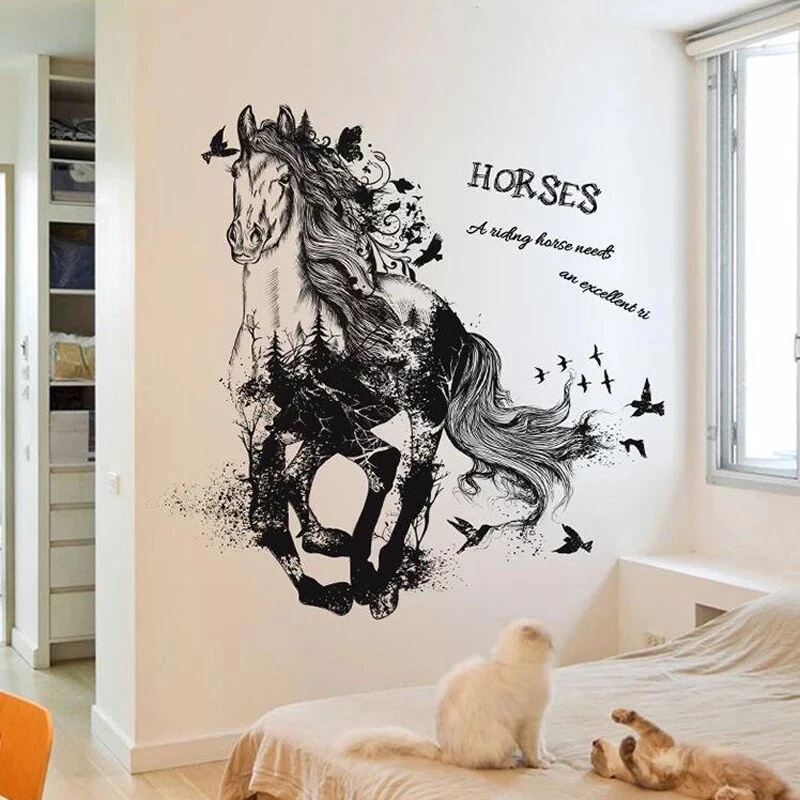 Horse sticker for wall deals