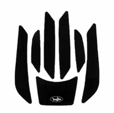 Honda F-12/F-12X/F-12X GPS PWC Aquatrax 2002-07 Traction Mats Foot Pad BlackTip