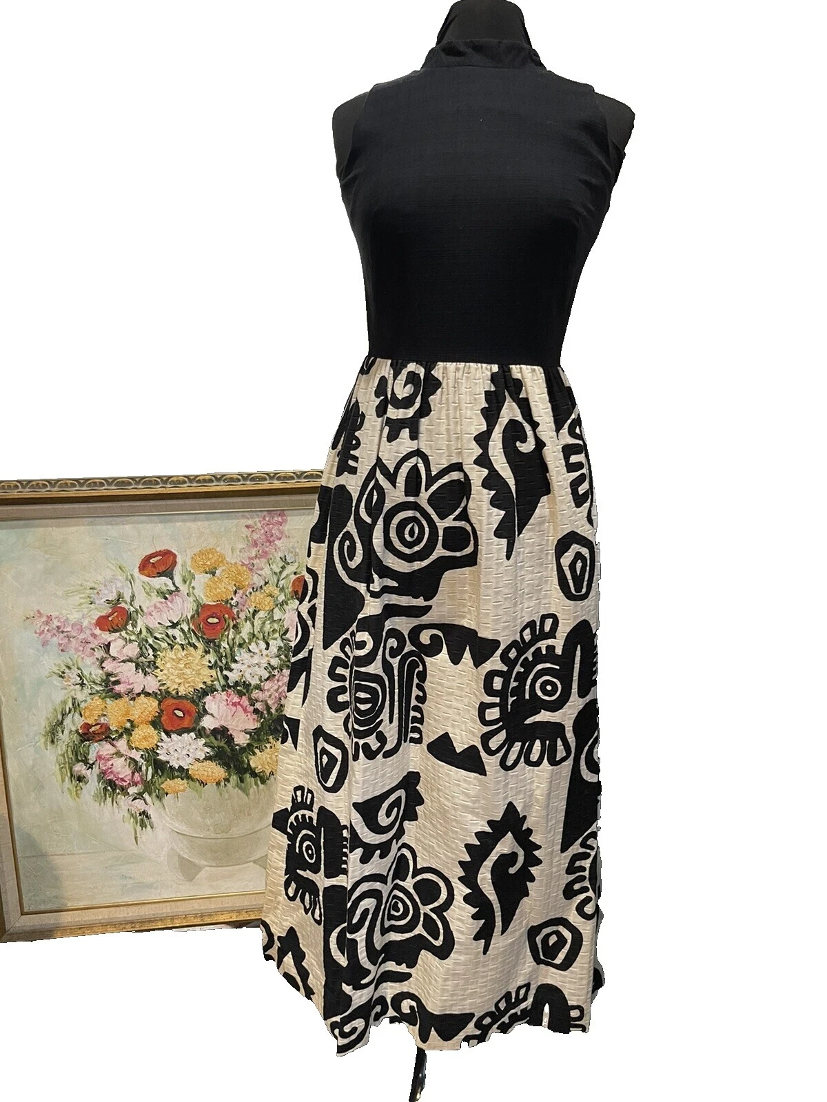 Vestidos Vintage de mezcla de algodón Tori Richard para Mujeres