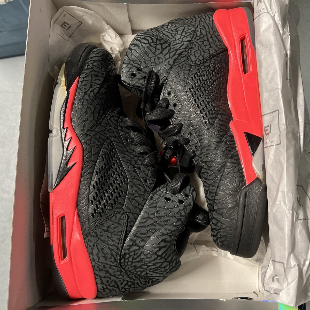 Size 11 - Air Jordan 5 Retro 3Lab5 Infrared Air Jordan 5 3Lab5 Infrared 2013 599581-010 main image 4