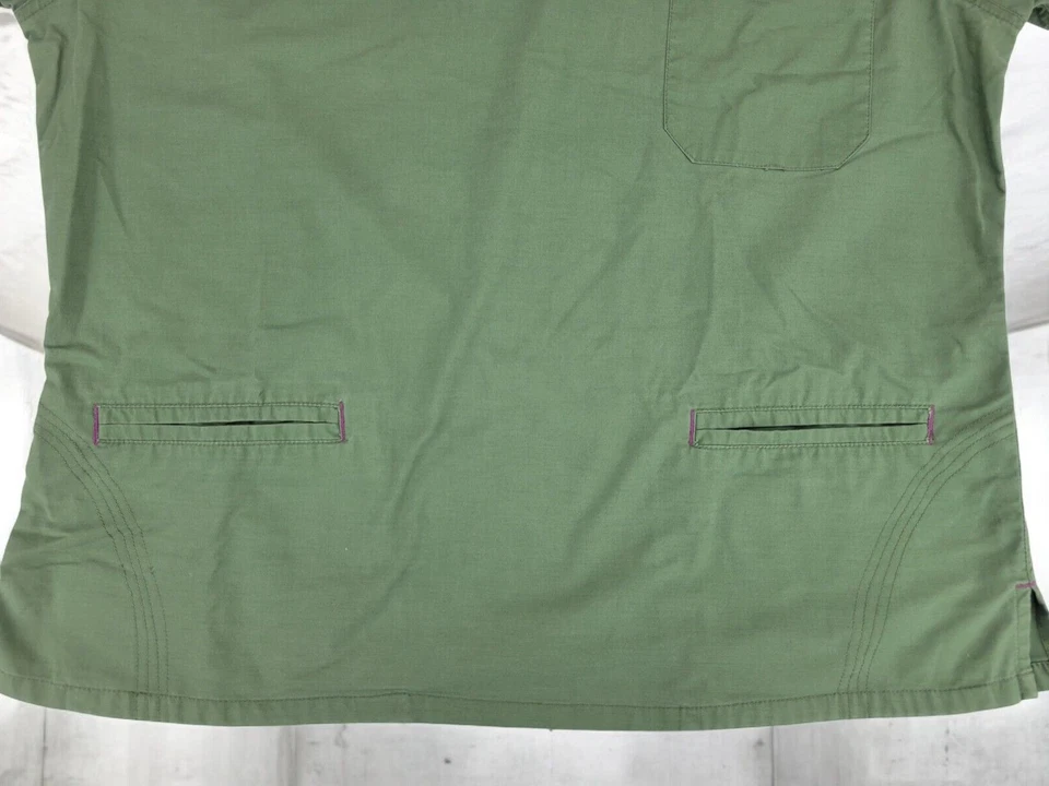 Iguana Med скраб топ размер XL оливковый зеленый - Изображение 2 из 4