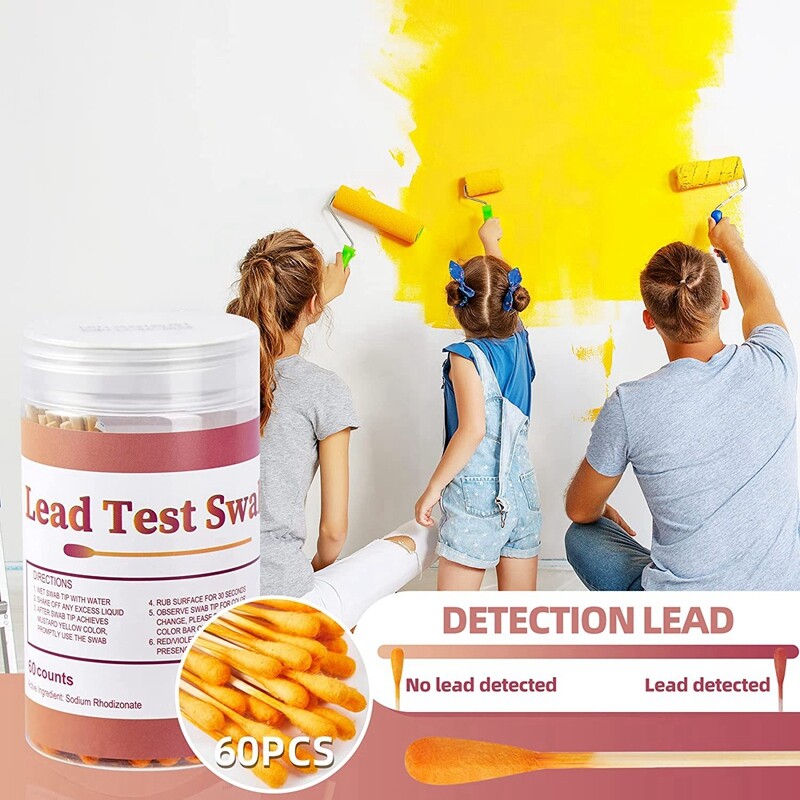 Lead Test Kit Swabs Lead Paint Test Kit, Lead Check Swab for Home Use, Te Q7L6 eBay