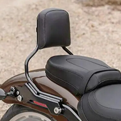 Upright Sissy Bar Passenger Backrest For Harley Softail Fat Boy Breakout 2018-UP
