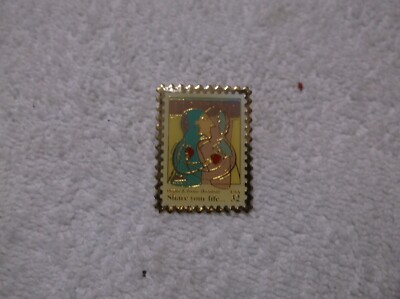 US Postal Stamp Lapel Pin Share Your Life Organ & Tissue Donation