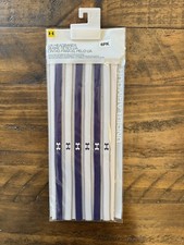 Under Armour UA 6-Pack Athletic Non-Slip Headbands - Purple, Grey, White - NWT