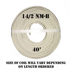 14/2 NM-B x 40' Southwire "Romex®" Electrical Cable