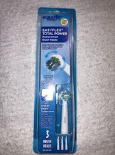 Equate EasyFlex Total Power Replacement Toothbrush Heads 3 Pack Oral B Precision