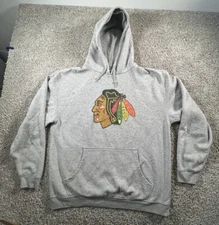 Chicago Blackhawks Hoodie Men's XL Patrick Kane 88 Gray NHL Hockey