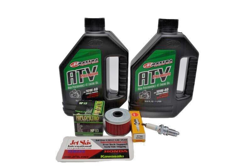 Change Ngk Spark Plug Oil Filter 400ex