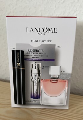 Lancôme La Vie Est Belle L'Eau de Parfum, Hypnose Mascara Volume Sur, Rénergie