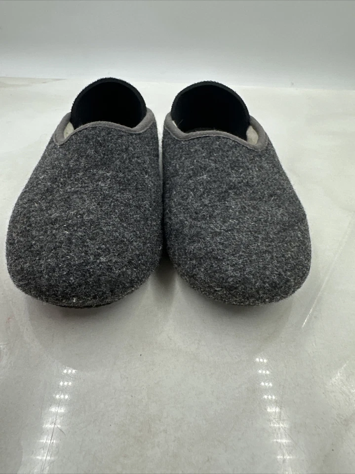 Zapatillas Mahabis Mujer’s 7 Clásicas Lana Gris Oland EU 38 Sin Cordones Curva Foto 3 de 4