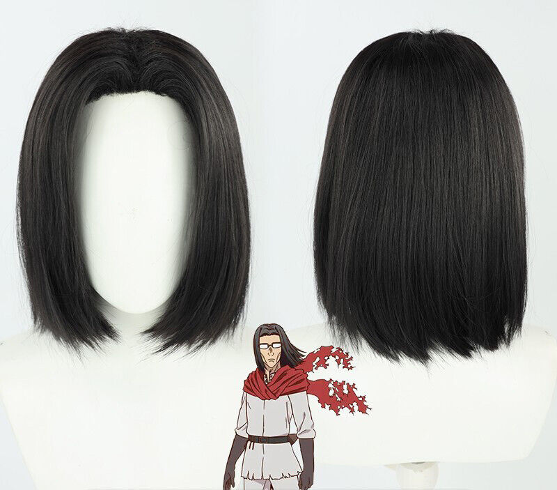 Rebuild World Anime Akira Black Cosplay Wig