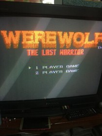 Famicom NES Game Werewolf The Last Warrior (Full IC / Re-printed Label)